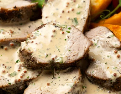 Miniatura: Polędwiczkę w aromatycznym sosie robię w...